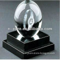 Nice Crystal Ball with Laser Etched
